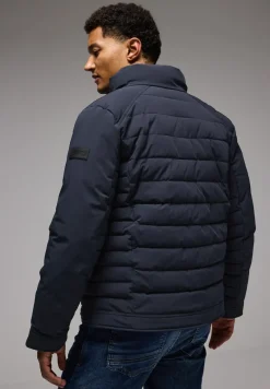 Steppjacke im Biker-Look