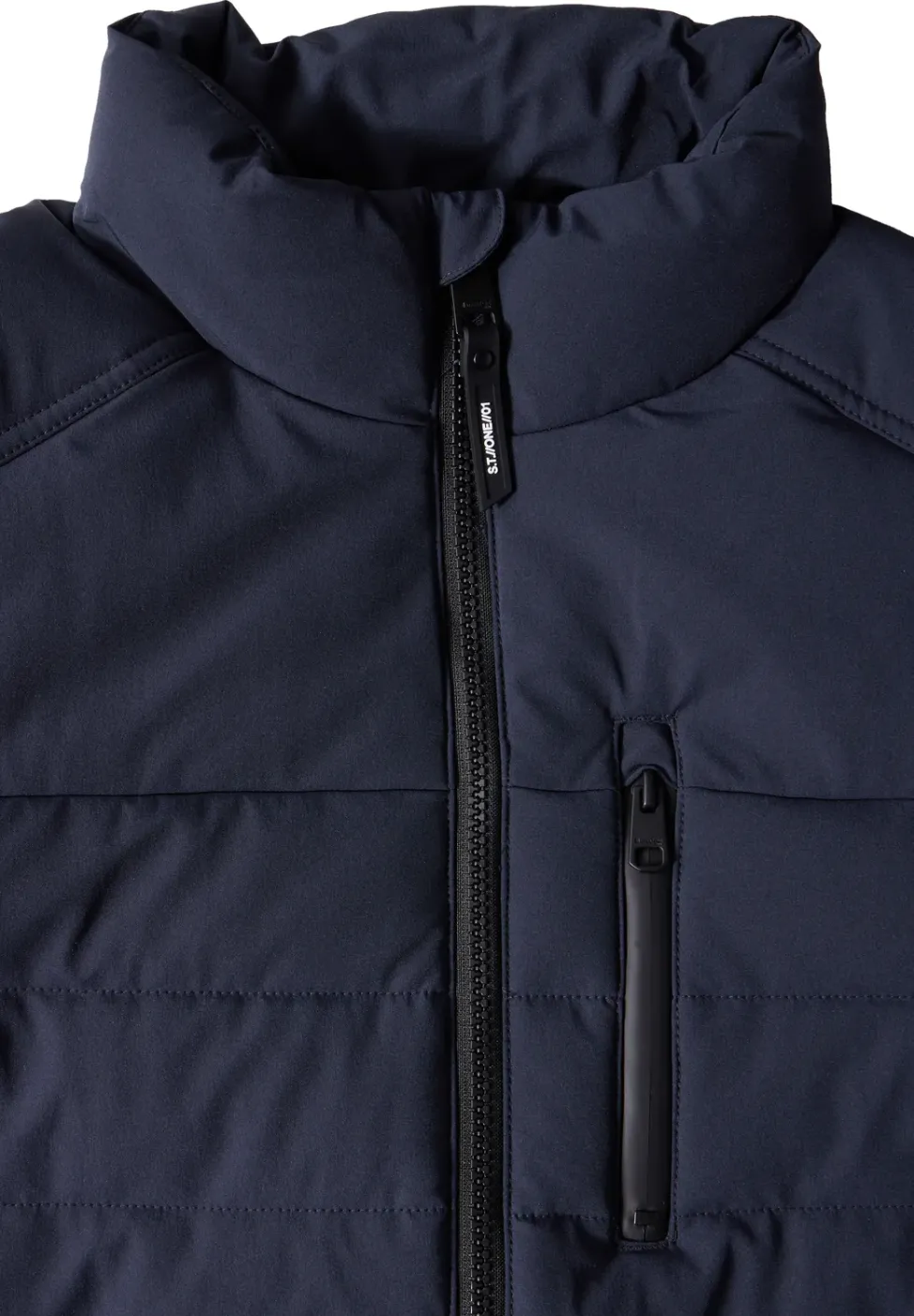 Steppjacke im Biker-Look