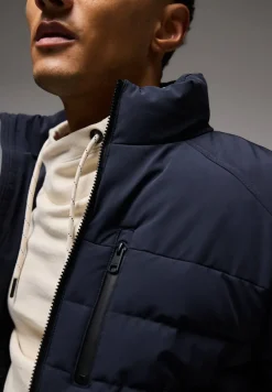Steppjacke im Biker-Look