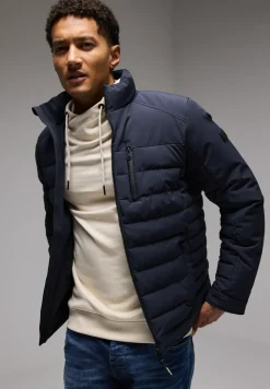 Steppjacke im Biker-Look