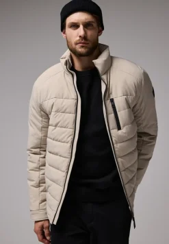 Steppjacke im Biker-Look