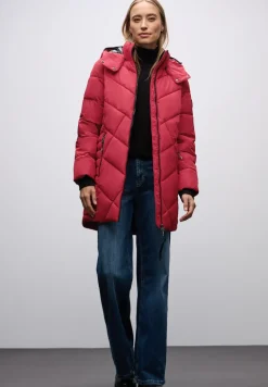 Steppjacke in Midi-Länge