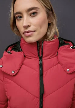 Steppjacke in Midi-Länge