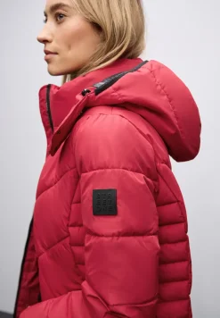 Steppjacke in Midi-Länge