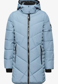 Steppjacke in Midi-Länge