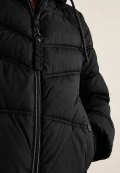 Steppjacke mit Kapuze