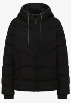 Steppjacke mit Kapuze