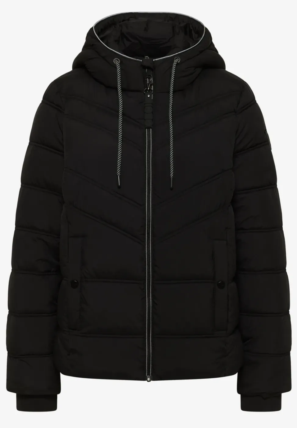 Steppjacke mit Kapuze