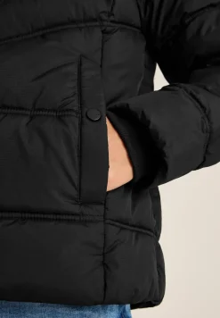 Steppjacke mit Kapuze