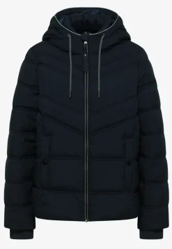 Steppjacke mit Kapuze
