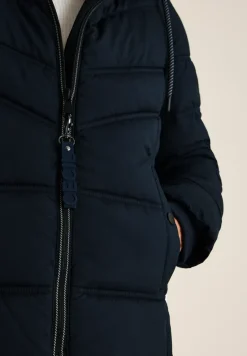Steppjacke mit Kapuze