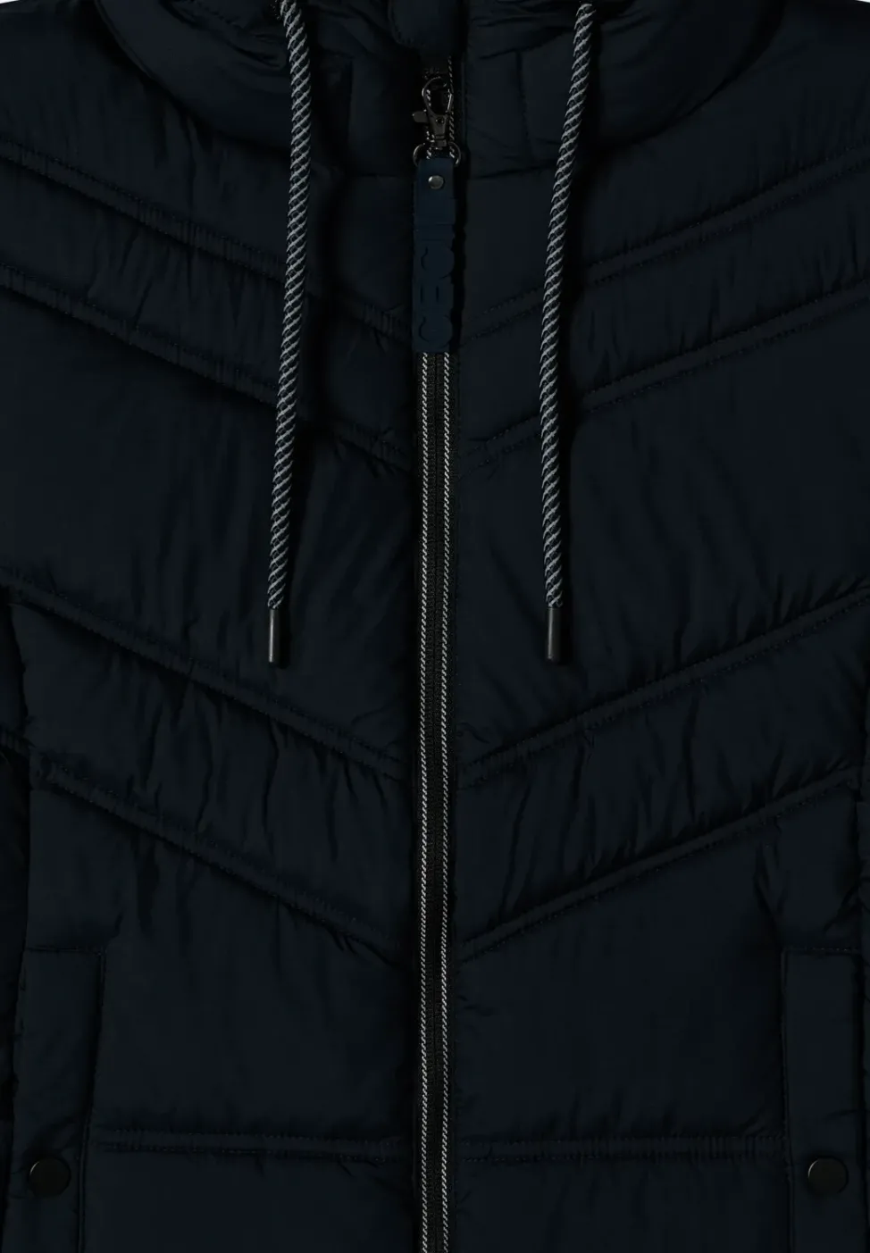 Steppjacke mit Kapuze