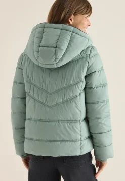 Steppjacke mit Kapuze