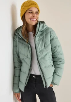 Steppjacke mit Kapuze