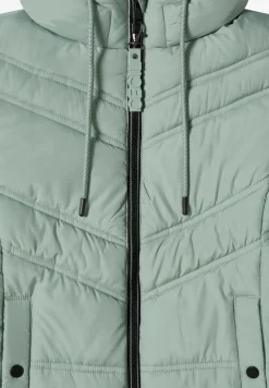 Steppjacke mit Kapuze