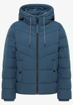 Steppjacke mit Kapuze