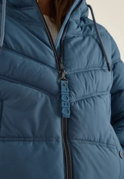 Steppjacke mit Kapuze