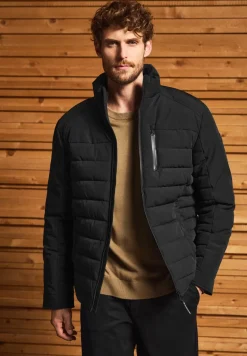 Steppjacke mit Stehkragen