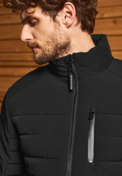 Steppjacke mit Stehkragen