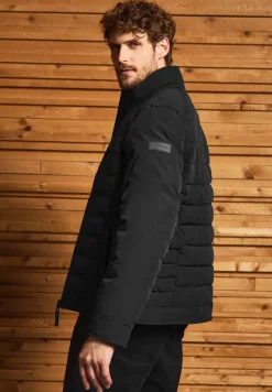Steppjacke mit Stehkragen