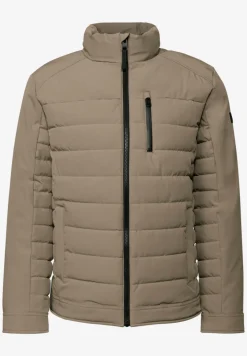 Steppjacke mit Stehkragen