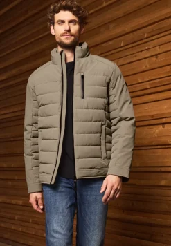 Steppjacke mit Stehkragen
