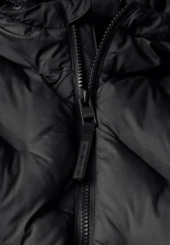 Steppjacke mit Sweat-Ärmeln