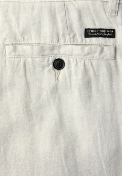 Straight Leg Chino aus Leinen