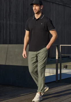 Straight Leg Chino aus Leinen