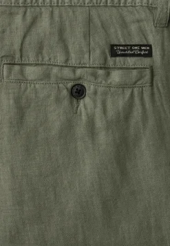 Straight Leg Chino aus Leinen