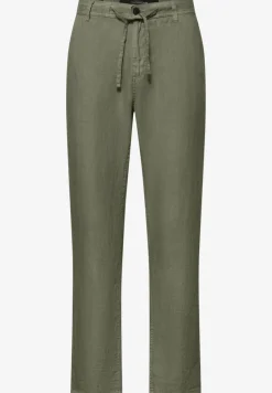 Straight Leg Chino aus Leinen