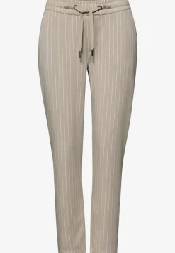 Straight Leg Hose mit Streifen