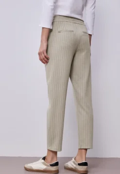 Straight Leg Hose mit Streifen