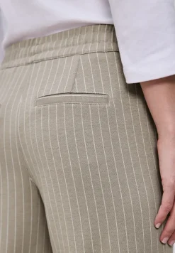 Straight Leg Hose mit Streifen