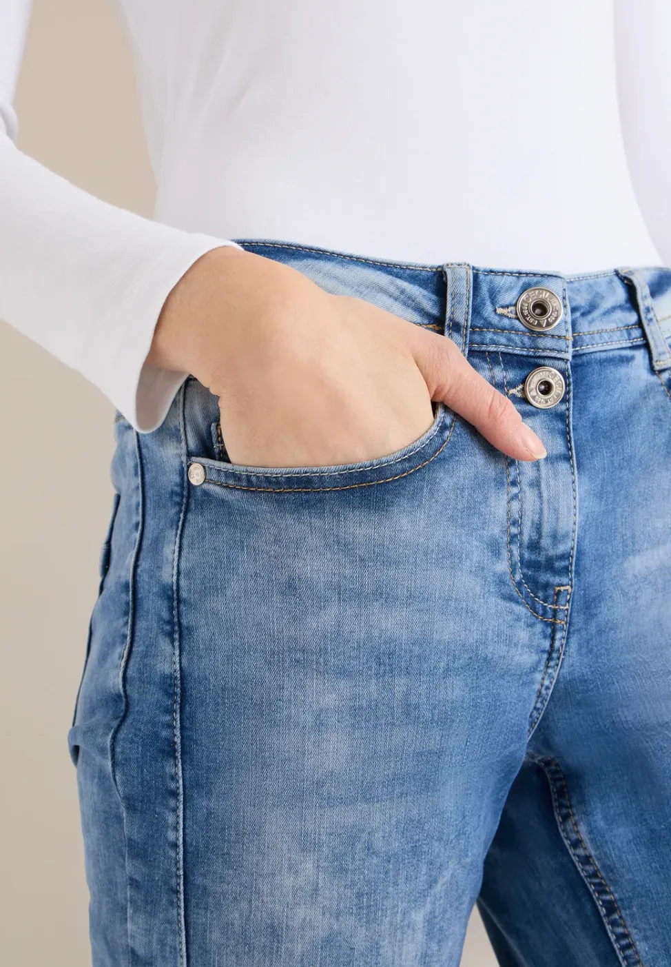 Straight Leg Jeans