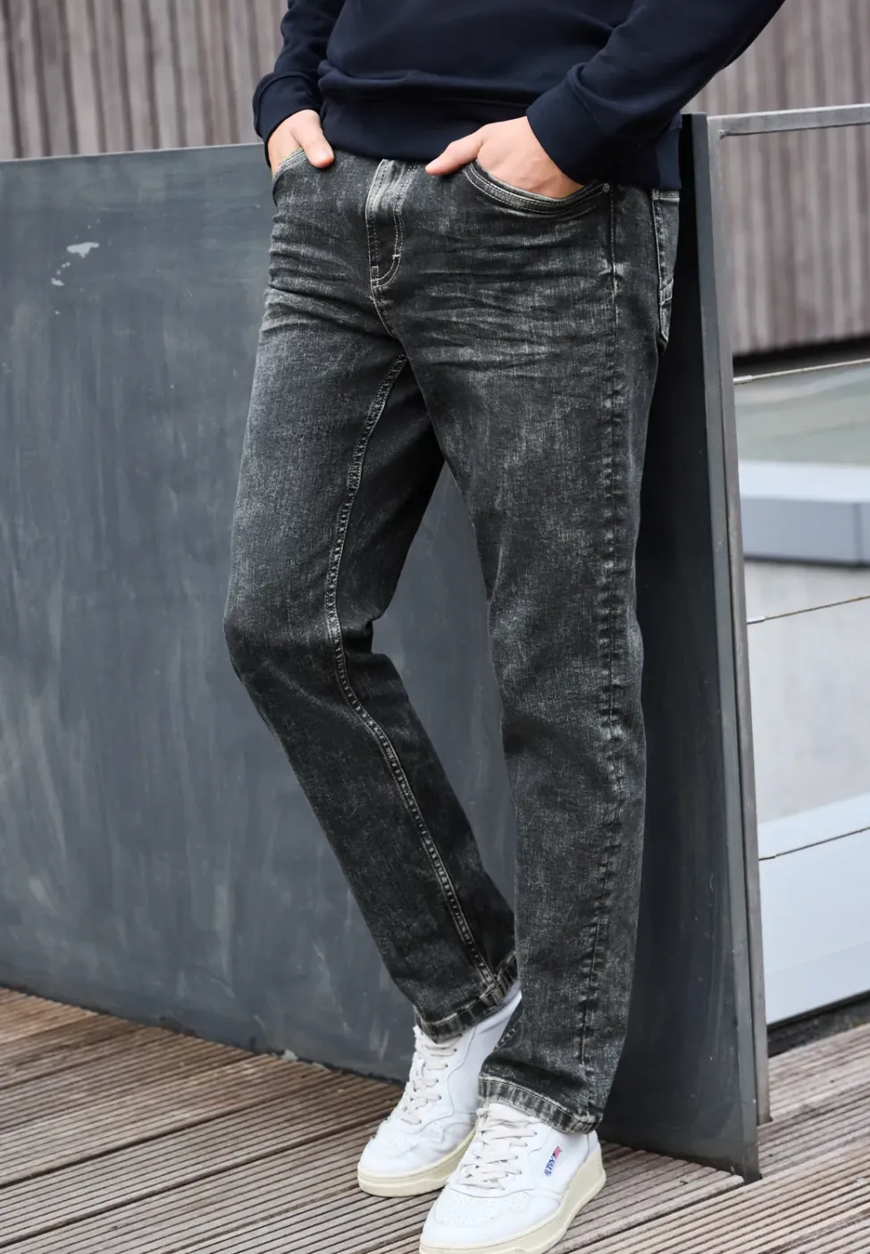 Straight Leg Jeans