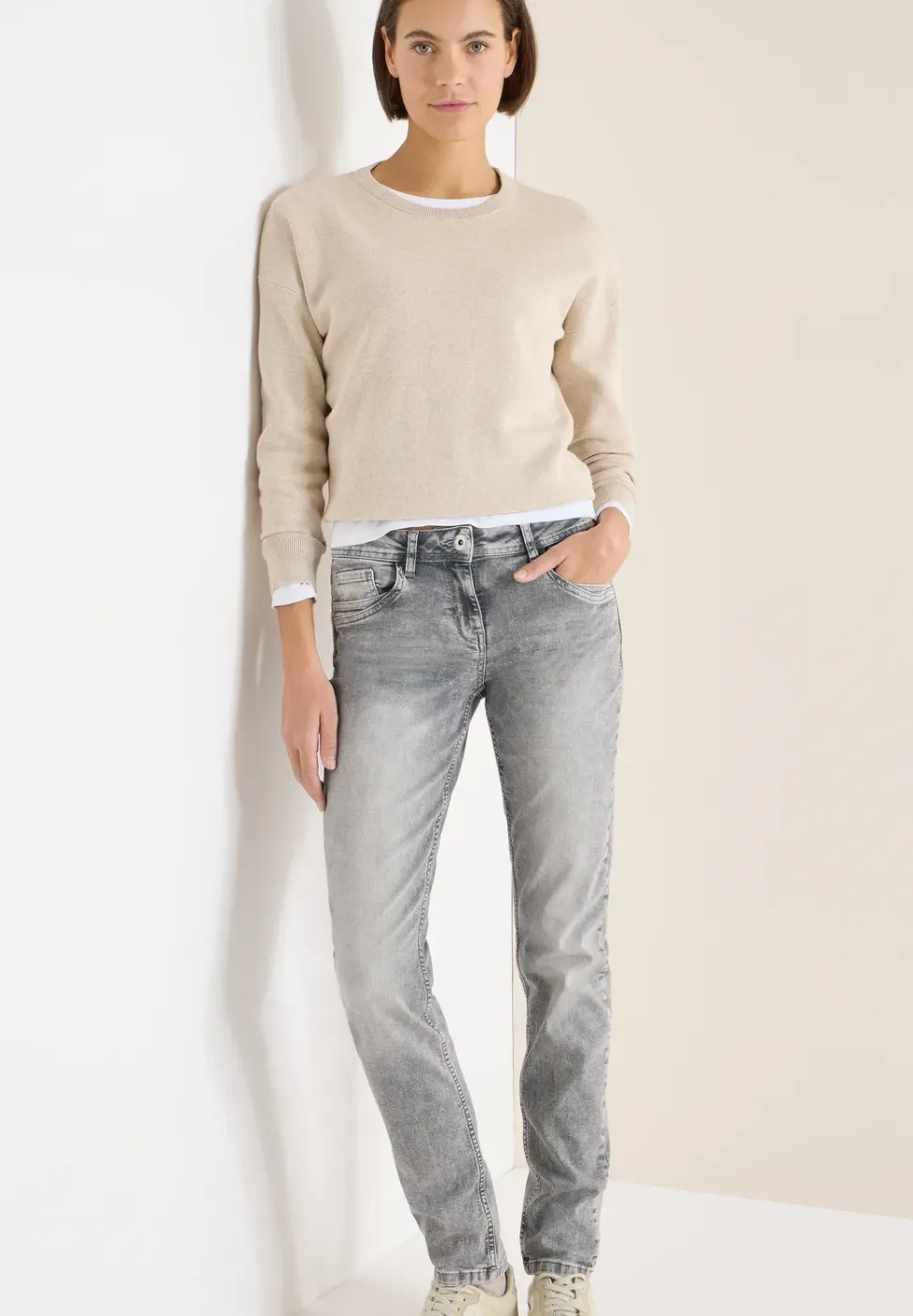 Straight Leg Jeans