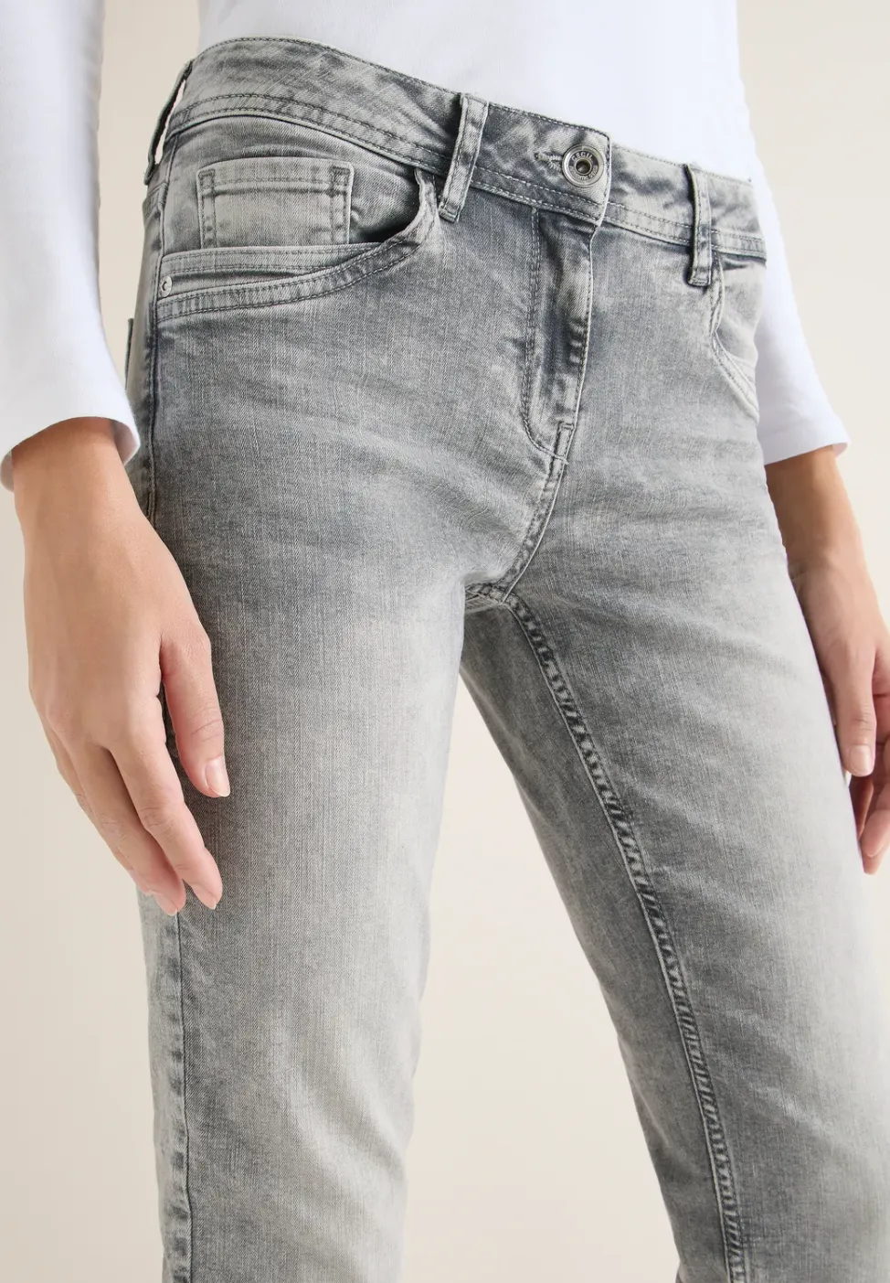 Straight Leg Jeans