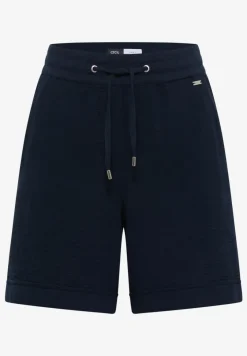 Straight Leg Shorts aus Musselinstoff
