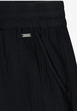 Straight Leg Shorts aus Musselinstoff