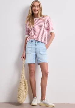 Straight Leg Shorts im Casual Fit
