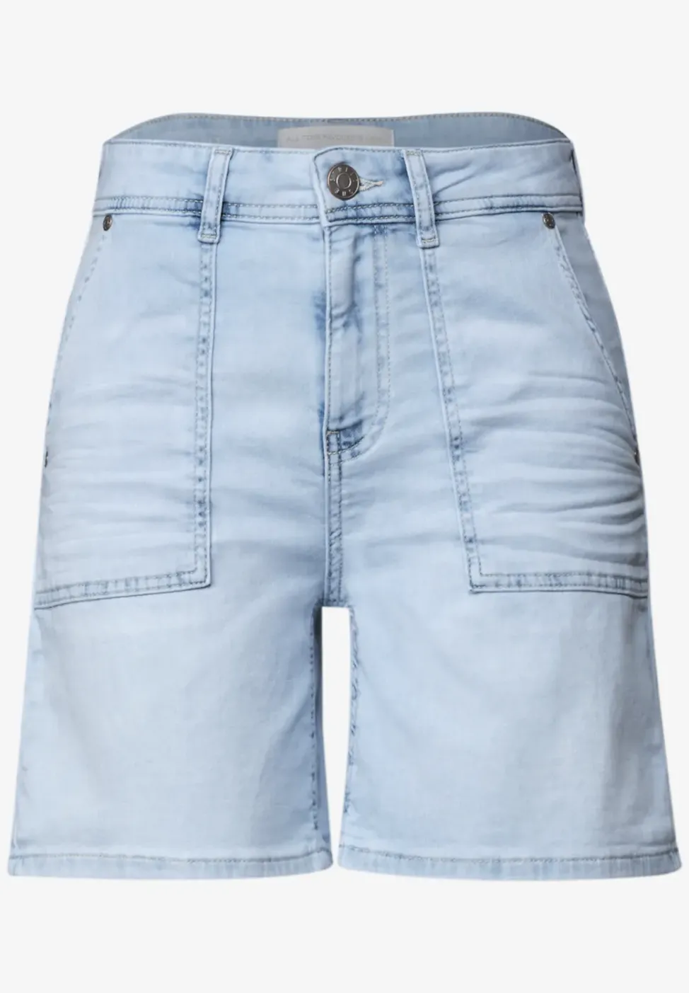 Straight Leg Shorts im Casual Fit