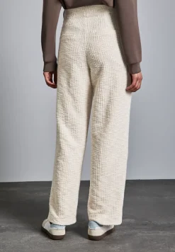 Straight Leg Bouclé Hose