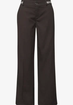 Straight Leg Hose mit Gürteldetails