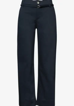 Straight Leg Hose mit Gürteldetail