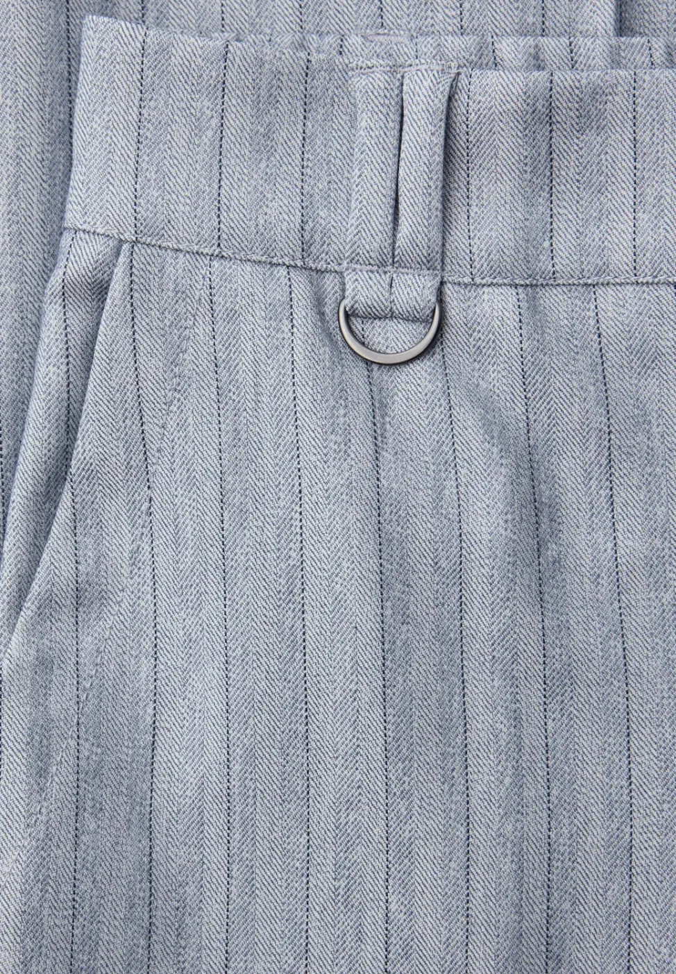 Straight Leg Hose mit Streifen