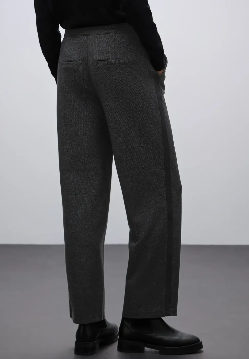 Straight Leg Hose mit Tape