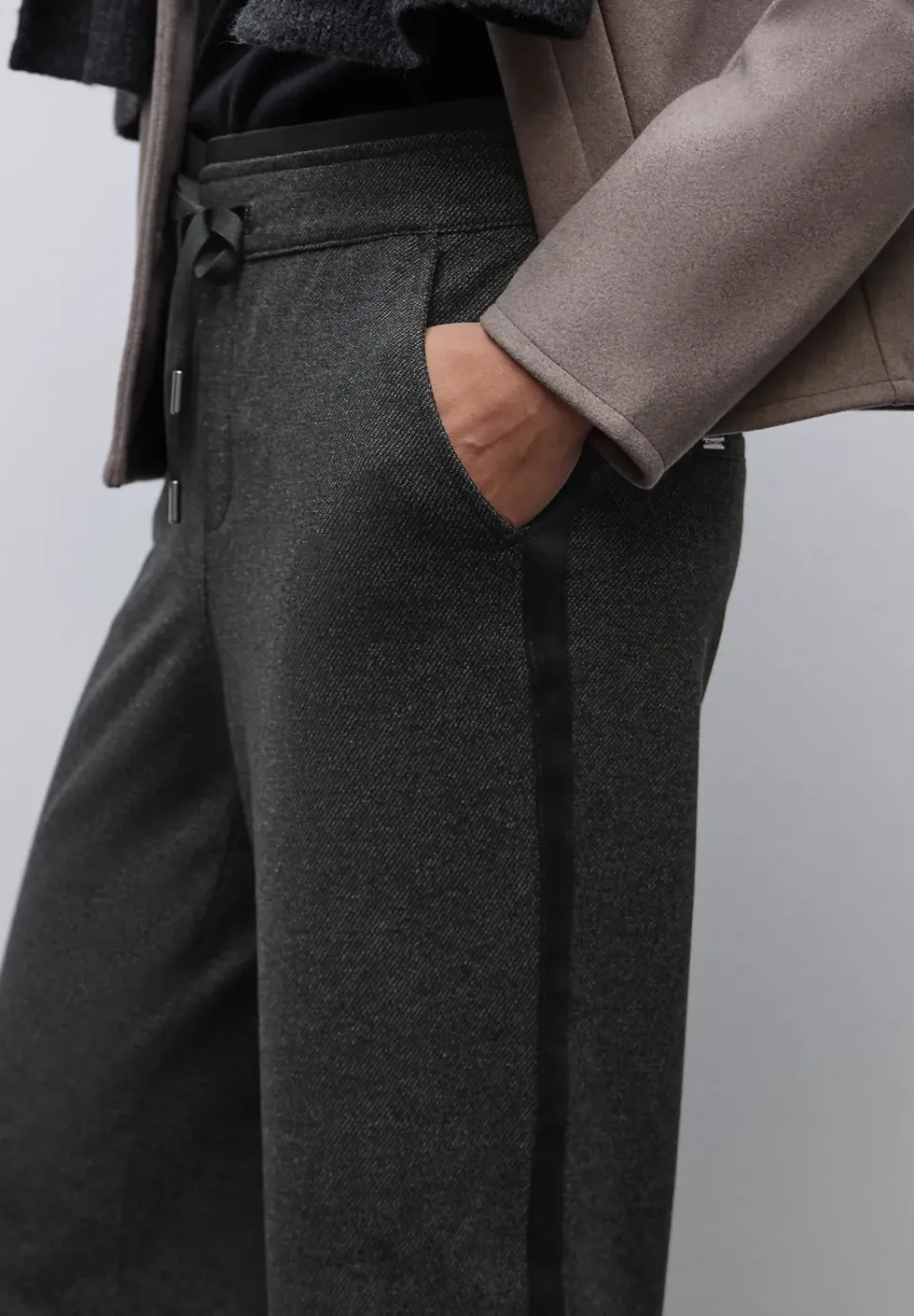 Straight Leg Hose mit Tape