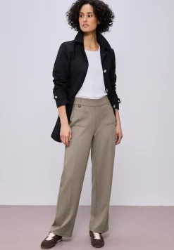 Straight Leg Hose mit Taschen