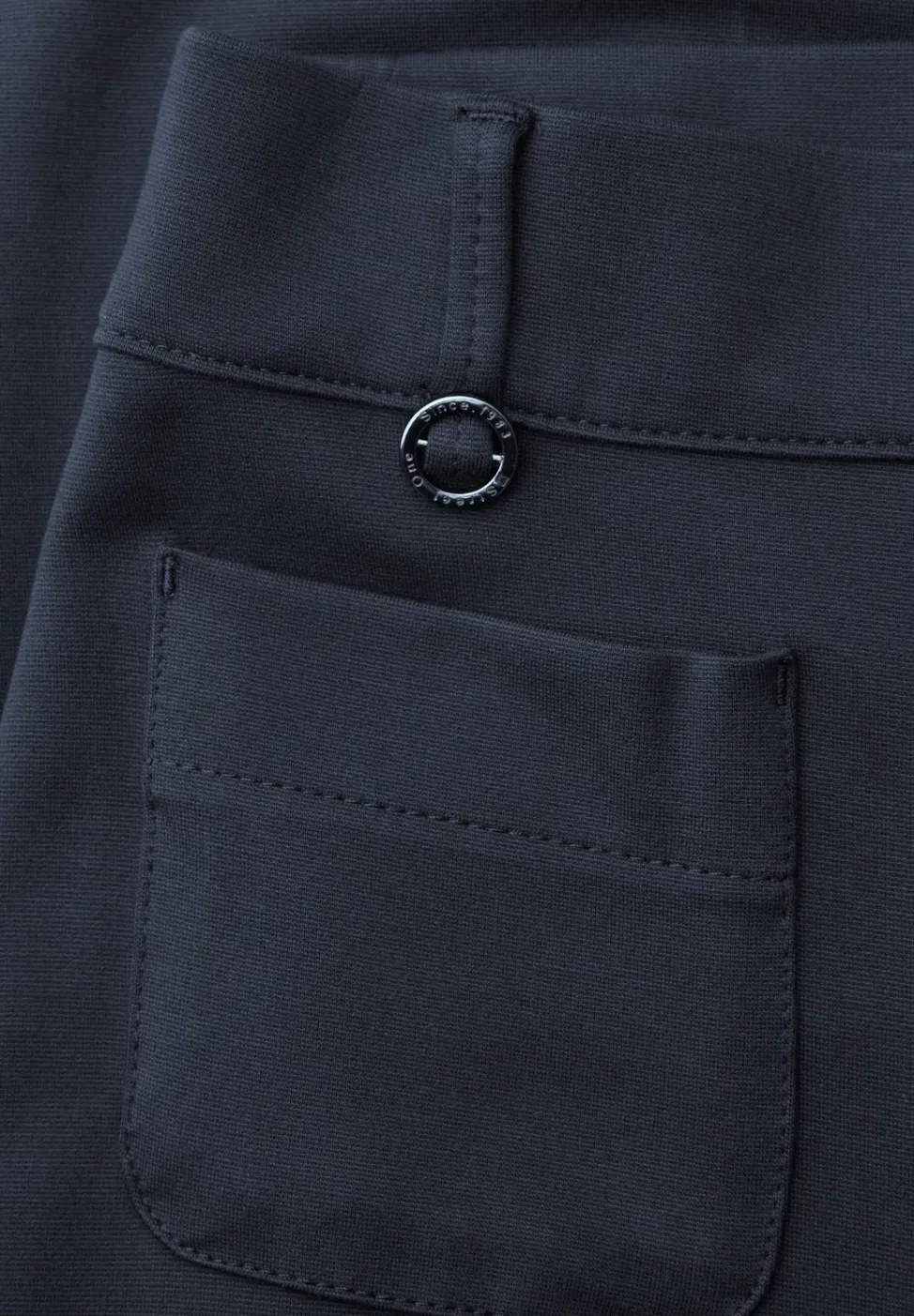 Straight Leg Hose mit Taschen